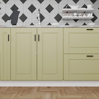 Кухонный фасад Дельта Нефрит